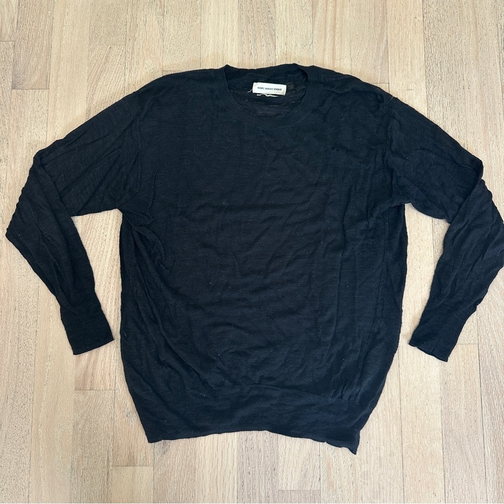 ISABEL MARANT ÉTOILE - fine black knit